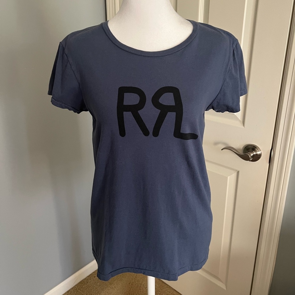 RALPH LAUREN, RRL Ranch Logo T-Shirt, Women’s - Size 2